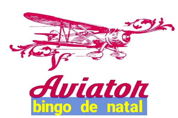 bingo de natal para imprimir gratis